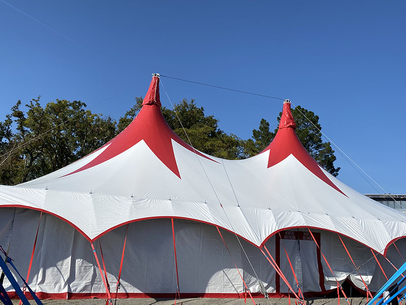 MINI CHAPITEAU TENTE BARNUM DE CIRQUE, Location Tentes Stands Chapiteaux  pour Evenement Entreprise Fete de Ville ou Particulier, Structure pour  Fête de Ville Evénementiel Entreprise Grande Surface